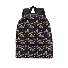 Pokemon Tinkatuff School Backpack Multicolor Schoolbag Rucksack - Tinkatuff Character Series Art