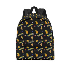 Pokemon Torchic School Backpack Multicolor Schoolbag Rucksack - Torchic Character Series Art
