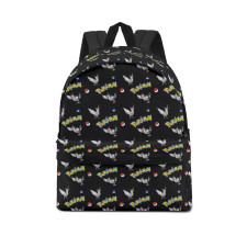 Pokemon Tranquill School Backpack Multicolor Schoolbag Rucksack - Tranquill Character Series Art