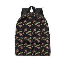 Pokemon Turtonator School Backpack Multicolor Schoolbag Rucksack - Turtonator Character Series Art
