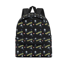 Pokemon Unown School Backpack Multicolor Schoolbag Rucksack - Unown Character Series Art