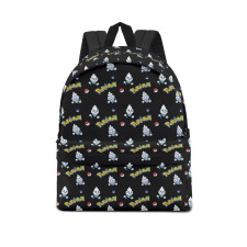 Pokemon Vanillite School Backpack Multicolor Schoolbag Rucksack - Vanillite Character Series Art