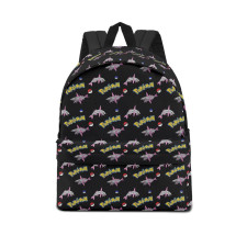 Pokemon Veluza School Backpack Multicolor Schoolbag Rucksack - Veluza Character Series Art