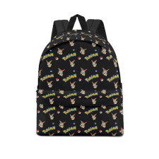 Pokemon Victini School Backpack Multicolor Schoolbag Rucksack - Victini Character Series Art