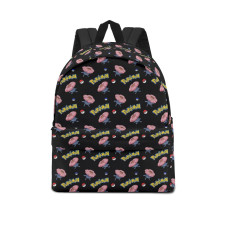 Pokemon Vileplume School Backpack Multicolor Schoolbag Rucksack - Vileplume Character Series Art