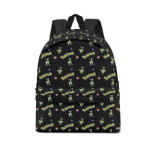 Pokemon Virizion School Backpack Multicolor Schoolbag Rucksack - Virizion Character Series Art