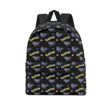 Pokemon Walking Wake School Backpack Multicolor Schoolbag Rucksack - Walking Wake Character Series Art