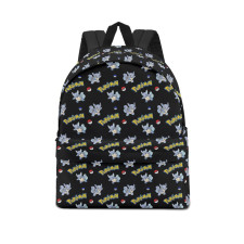 Pokemon Wartortle School Backpack Multicolor Schoolbag Rucksack - Wartortle Character Series Art