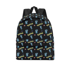 Pokemon Wobbuffet School Backpack Multicolor Schoolbag Rucksack - Wobbuffet Character Series Art