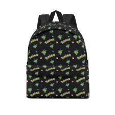 Pokemon Wormadam School Backpack Multicolor Schoolbag Rucksack - Wormadam Character Series Art