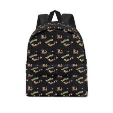 Pokemon Yungoos School Backpack Multicolor Schoolbag Rucksack - Yungoos Character Series Art