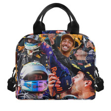 F1 Formula One Daniel Ricciardo Lunch Box - Daniel Ricciardo Collage Poster