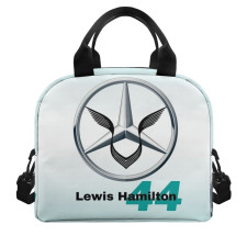 F1 Formula One Lewis Hamilton Lunch Box - Lewis Hamilton 44 Logo Poster