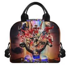F1 Formula One Sebastian Vettel Lunch Box - Sebastian Vettel F1 Champion Tribute Poster