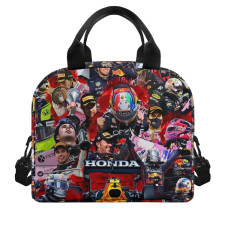 F1 Formula One Sergio Perez Lunch Box - Sergio Perez Collage Poster