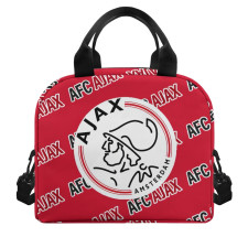AFC Ajax Insulated Lunch Bag Box - Ajax Football Club Medley Monogram Wordmark