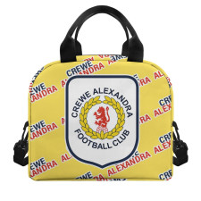 Crewe Alexandra FC Insulated Lunch Bag Box - Alexandra Football Club Medley Monogram Wordmark
