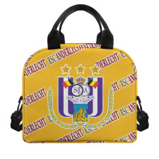 RSC Anderlecht Challenger Pro League Insulated Lunch Bag Box - Anderlecht Football Club Medley Monogram Wordmark