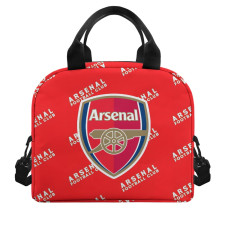 Arsenal Football Club Insulated Lunch Bag Box - Arsenal Football Club Medley Monogram Wordmark