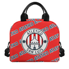 Atletico de San Luis Insulated Lunch Bag Box - Atletico Football Club Medley Monogram Wordmark