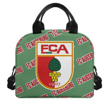 FC Augsburg Football Club Insulated Lunch Bag Box - Augsburg Football Club Medley Monogram Wordmark
