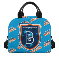 Istanbul Basaksehir FK Insulated Lunch Bag Box - Basaksehir Football Club Medley Monogram Wordmark