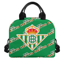Real Betis Insulated Lunch Bag Box - Betis Football Club Medley Monogram Wordmark