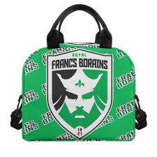 Francs Borains Insulated Lunch Bag Box - Borains Football Club Medley Monogram Wordmark