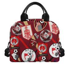 AFC Bournemouth Football Club Lunch Box - AFC Bournemouth Football Club Mania Collage Logo
