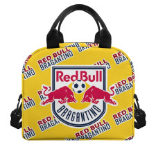 Red Bull Bragantino Insulated Lunch Bag Box - Red Bull Bragantino Football Club Medley Monogram Wordmark