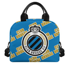 Club Brugge KV Football Club Insulated Lunch Bag Box - Brugge Football Club Medley Monogram Wordmark