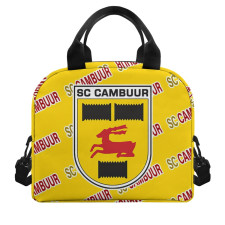 SC Cambuur Insulated Lunch Bag Box - Cambuur Football Club Medley Monogram Wordmark