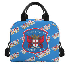Carlisle United Insulated Lunch Bag Box - Carlisle Football Club Medley Monogram Wordmark
