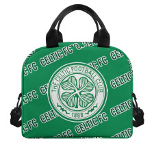 Celtic FC Insulated Lunch Bag Box - Celtic Football Club Medley Monogram Wordmark