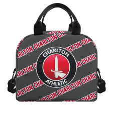 Charlton Athletic FC Insulated Lunch Bag Box - Charlton Football Club Medley Monogram Wordmark