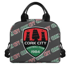 Cork City FC Insulated Lunch Bag Box - Cork Football Club Medley Monogram Wordmark