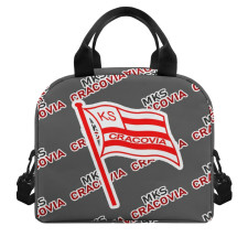MKS Cracovia Insulated Lunch Bag Box - Cracovia Football Club Medley Monogram Wordmark