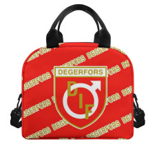 Degerfors IF Insulated Lunch Bag Box - Degerfors Football Club Medley Monogram Wordmark