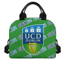University College Dublin AFC Insulated Lunch Bag Box - Dublin Football Club Medley Monogram Wordmark