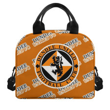 Dundee United FC Insulated Lunch Bag Box - Dundee Football Club Medley Monogram Wordmark