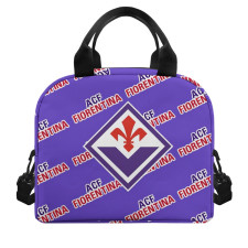 ACF Fiorentina Football Club Insulated Lunch Bag Box - Fiorentina Football Club Medley Monogram Wordmark
