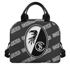 SC Freiburg Football Club Insulated Lunch Bag Box - Freiburg Football Club Medley Monogram Wordmark