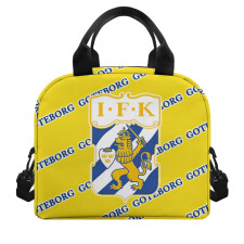 IFK Goteborg Insulated Lunch Bag Box - Goteborg Football Club Medley Monogram Wordmark