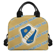 Halmastads BK Insulated Lunch Bag Box - Halmastads Football Club Medley Monogram Wordmark