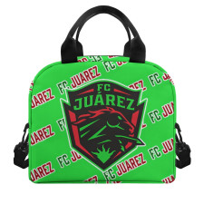 FC Juarez Insulated Lunch Bag Box - Juarez Football Club Medley Monogram Wordmark