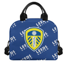 Leeds United Football Club Insulated Lunch Bag Box - Leeds United Football Club Medley Monogram Wordmark
