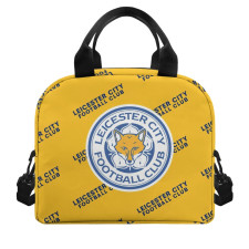 Leicester City Football Club Insulated Lunch Bag Box - Leicester City Football Club Medley Monogram Wordmark