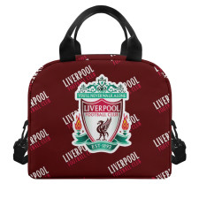 Liverpool Football Club Insulated Lunch Bag Box - Liverpool Football Club Medley Monogram Wordmark