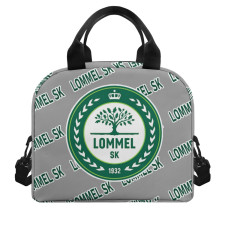 Lommel SK Insulated Lunch Bag Box - Lommel Football Club Medley Monogram Wordmark