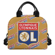 Olympique Lyonnais Football Club Insulated Lunch Bag Box - Lyonnais Football Club Medley Monogram Wordmark